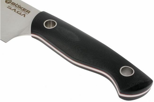 Image for Böker 131466, Saga Santoku, blue satin finish