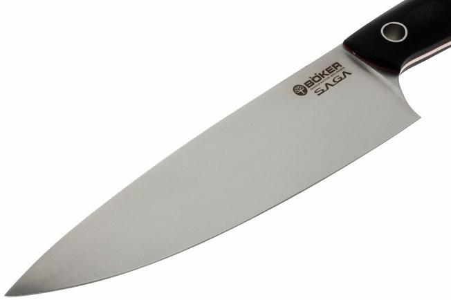 Image for Böker 131467, Saga chef's knife, blue satin finish