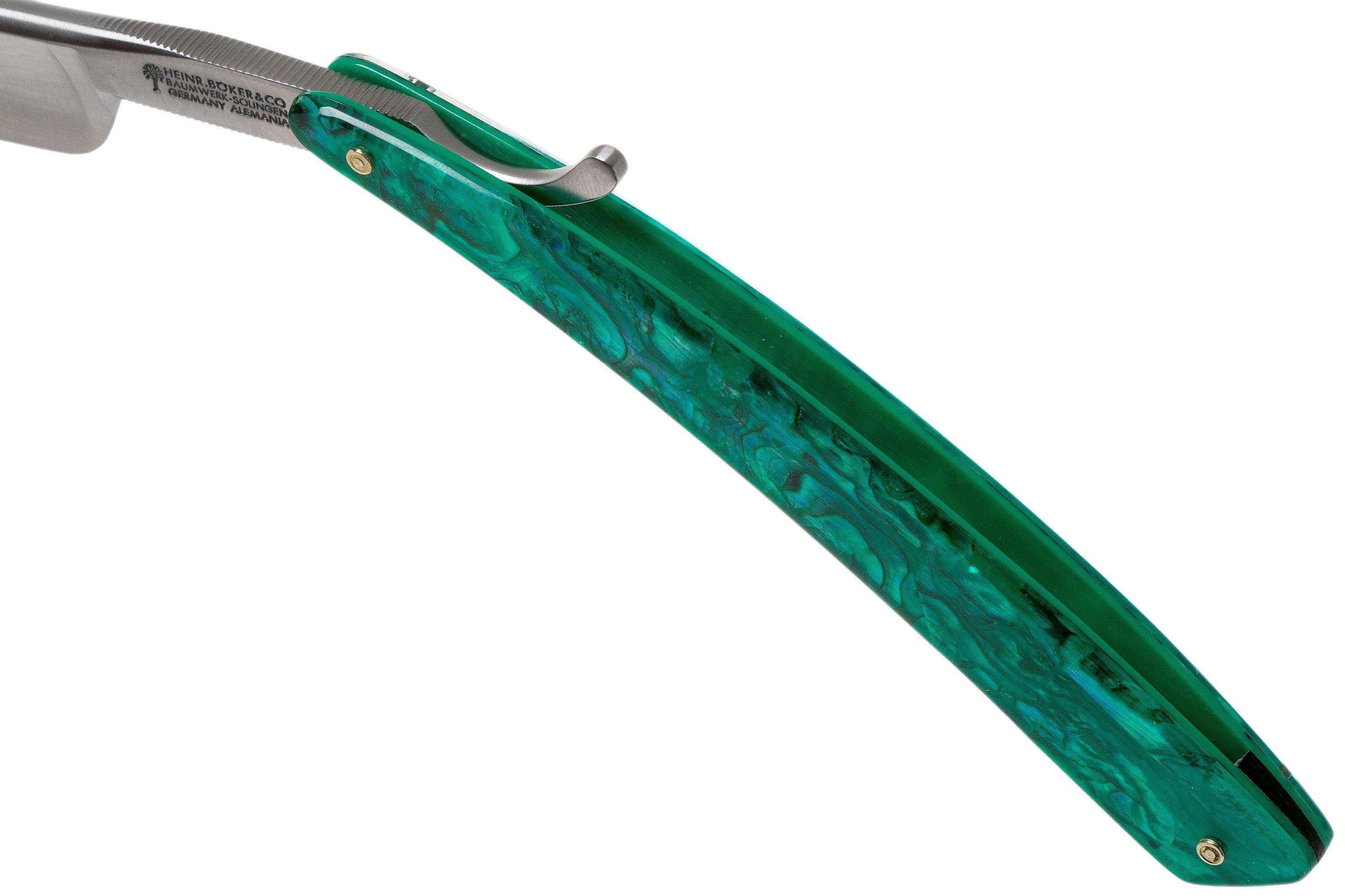 Böker Manufaktur Abalone straight razor 140203 | Advantageously ...