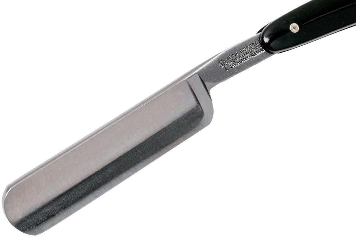 Böker Manufaktur Classic Black straight razor 140207 | Advantageously ...
