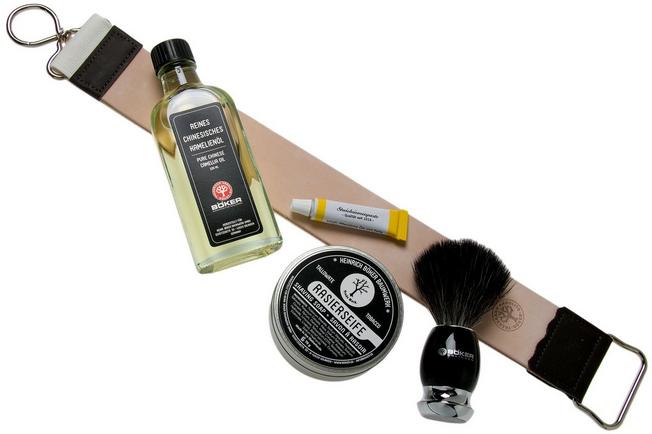 Bild für Böker Stainless Black Set 140540SET Rasur-Set