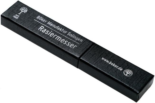 Image for Böker Manufaktur Pearl Scale Tang straight razor 140546