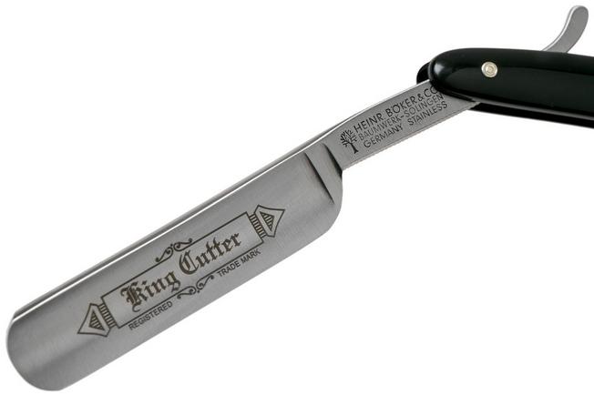 Boker King Cutter Straight Razor 5/8, White