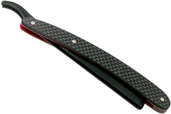 Böker Barberette Black & Red 140909 shavette  Fare acquisti  vantaggiosamente su