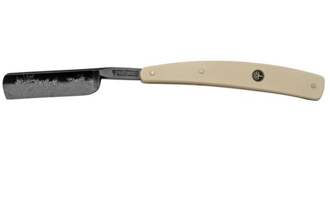 Imagen para Böker Manufaktur Flower Meadow 140932 blanca, cuchilla recta