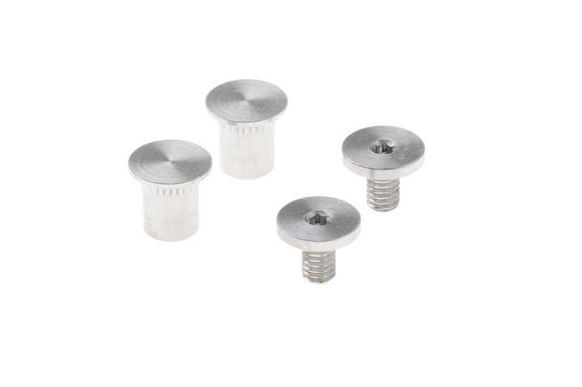 Afbeelding voor Böker BFF Packlite Handle Scales 190677 Amber Ultem Pyramid, greepschalen 