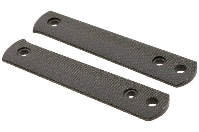 Afbeelding voor Böker BFF Packlite Handle Scales 190680 Green Micarta Smooth, greepschalen 