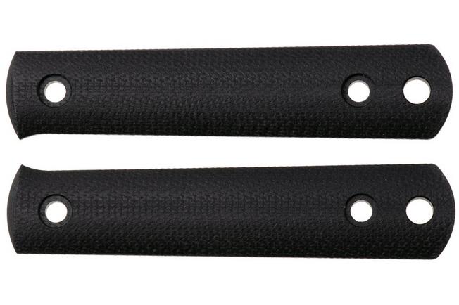 Afbeelding voor Böker BFF Packlite Handle Scales 190681 Black Micarta Smooth, greepschalen