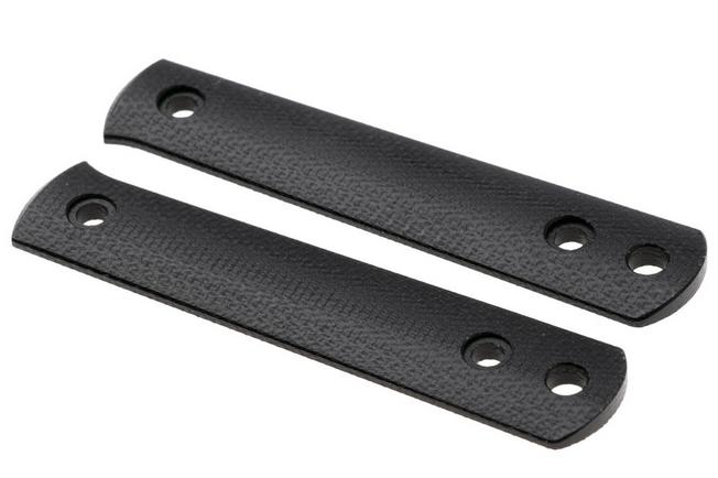 Afbeelding voor Böker BFF Packlite Handle Scales 190681 Black Micarta Smooth, greepschalen