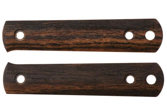 Afbeelding voor Böker BFF Packlite Handle Scales 190697, Bocote Wood, greepschalen