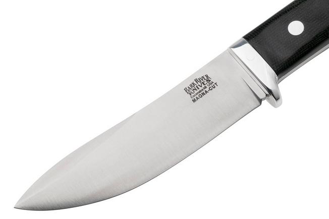 Immagine per Bark River Classic Semi Skinner BR-02-182-001 CPM MagnaCut, Black Canvas Micarta, coltello da bushcraft