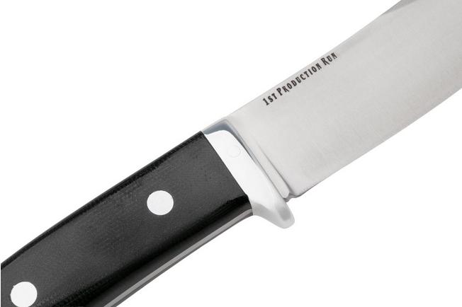 Immagine per Bark River Classic Semi Skinner BR-02-182-001 CPM MagnaCut, Black Canvas Micarta, coltello da bushcraft