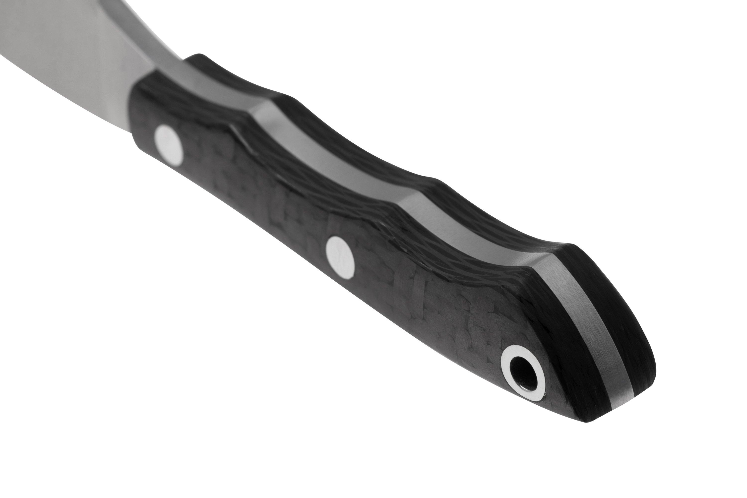 Bark River Micro Canadian CPM 3V, Black Carbon Fiber, fixed knife 