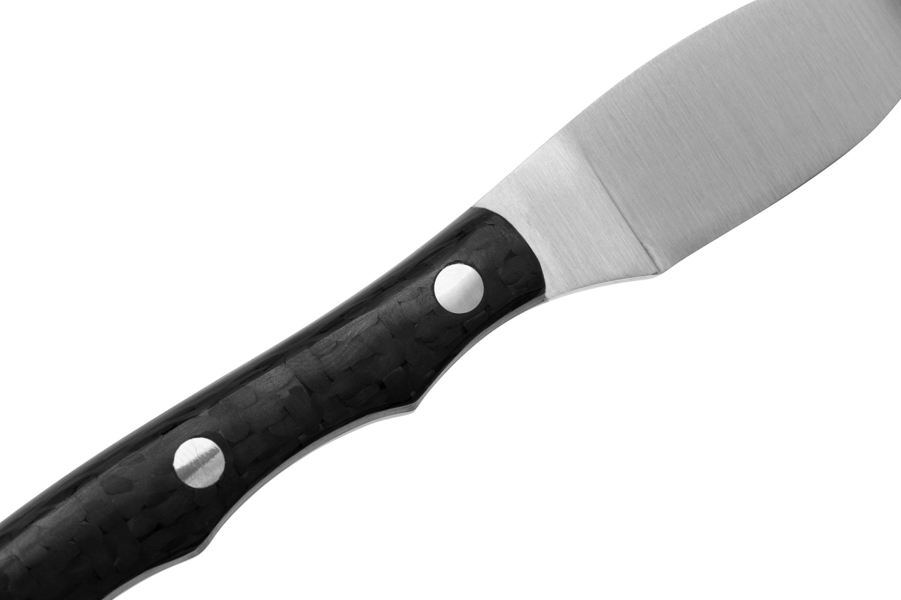 Bark River Micro Canadian CPM 3V, Black Carbon Fiber, fixed knife