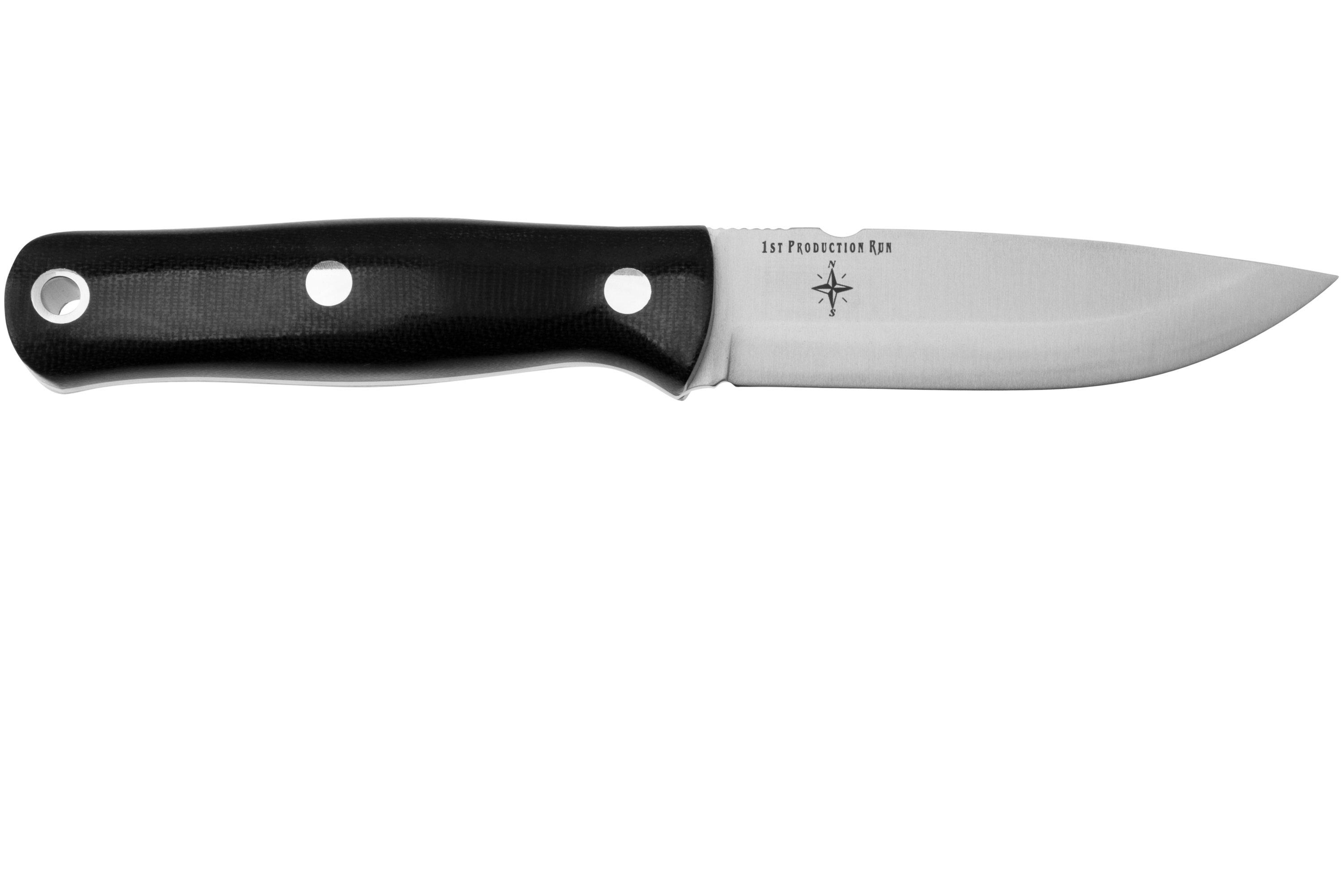 Bark River Euro Bushcrafter 06-186-BCM MagnaCut, Black Canvas 