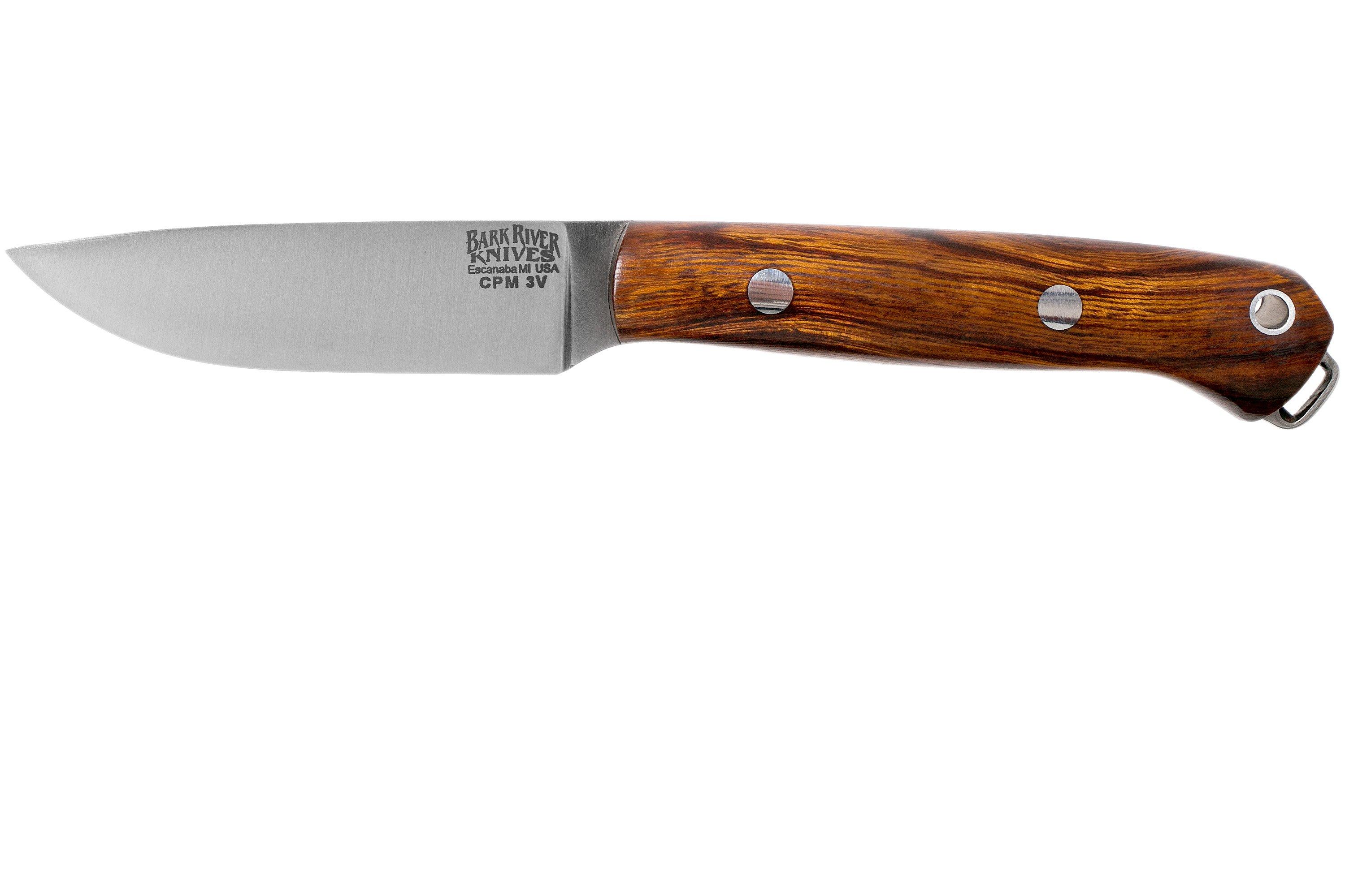 Bark River Little Creek CPM 3V Desert Ironwood, fixed EDC knife