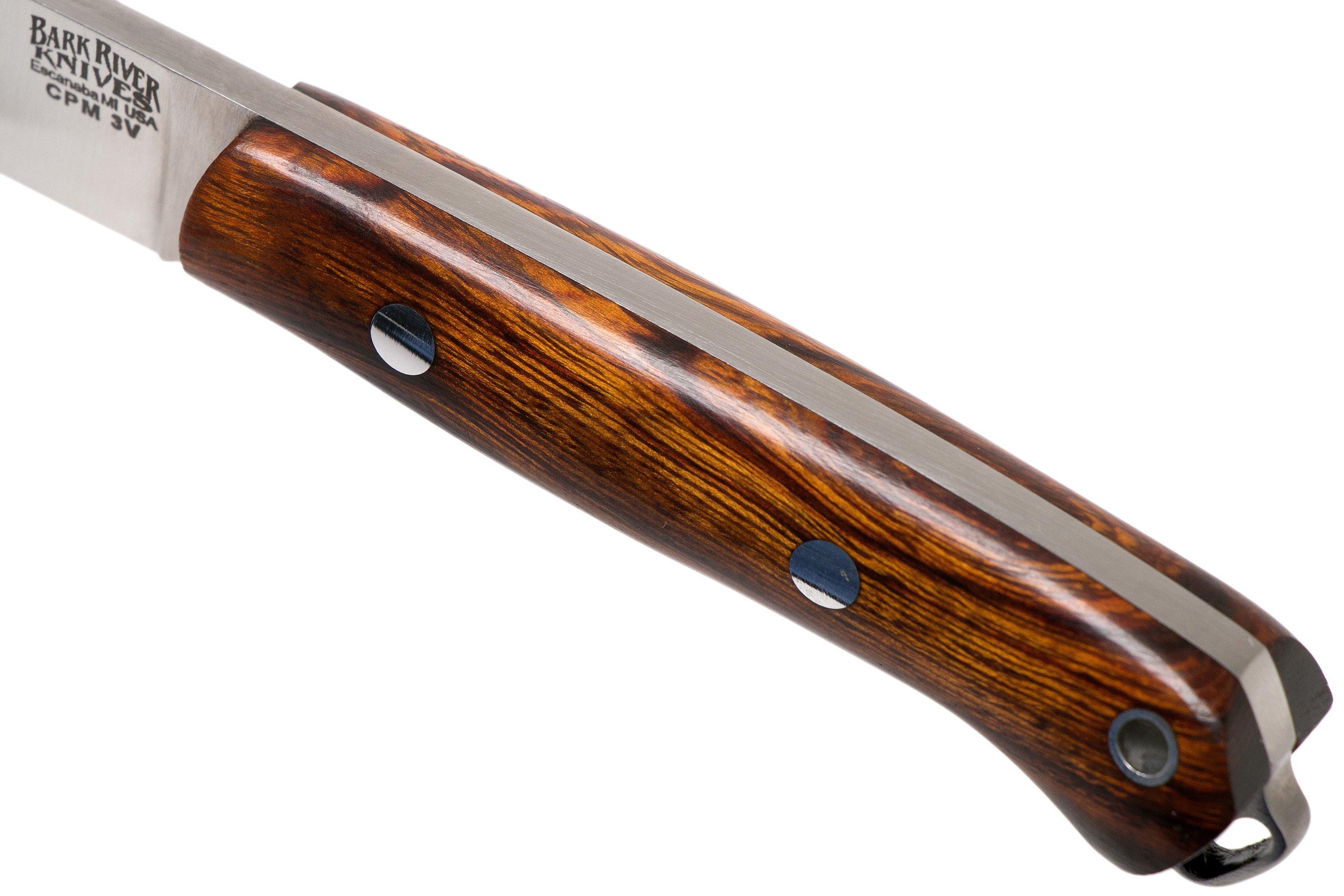 Bark River Little Creek CPM 3V Desert Ironwood, fixed EDC knife