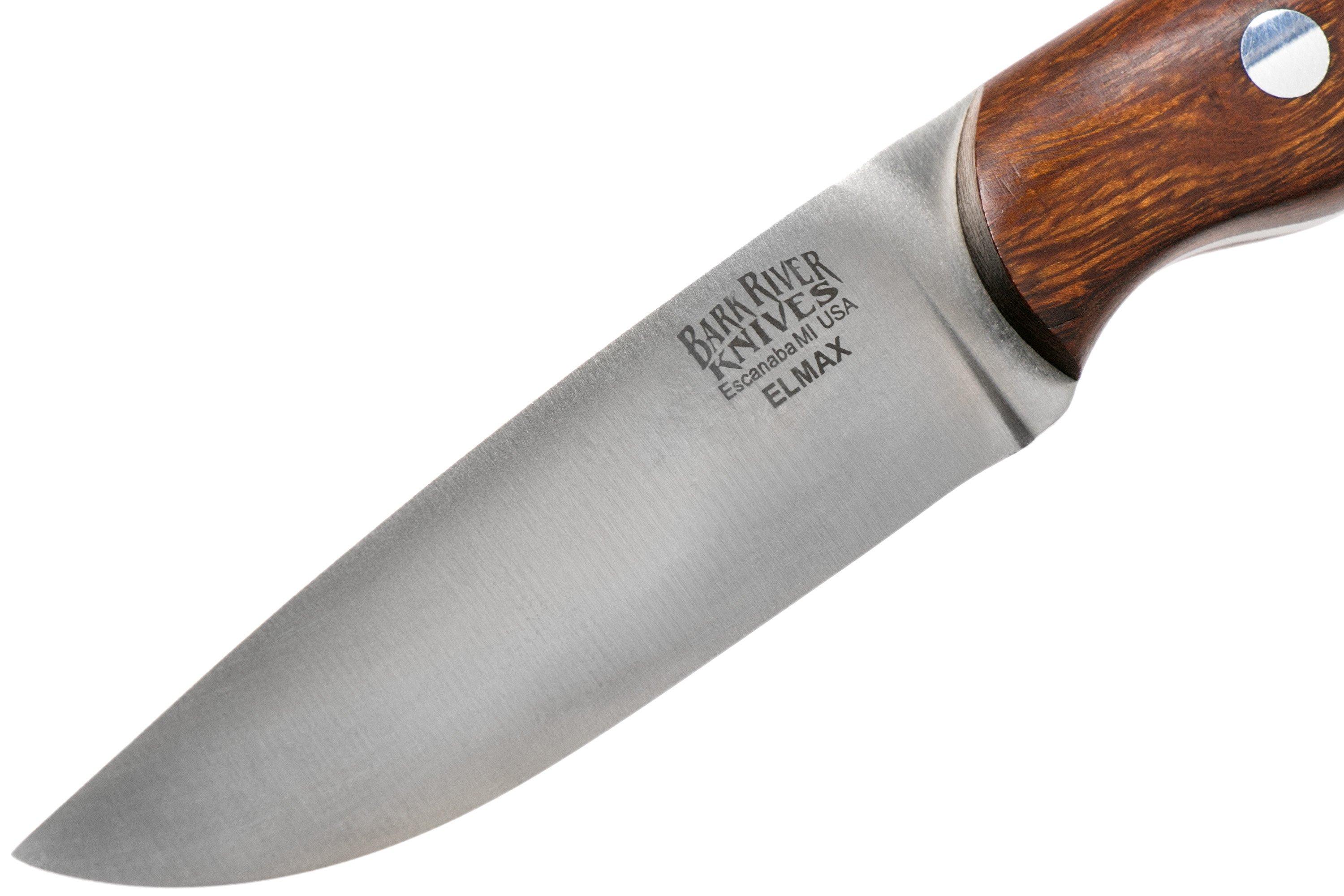 Bark River Fox River Featherweight Elmax, Desert Ironwood hunting knife