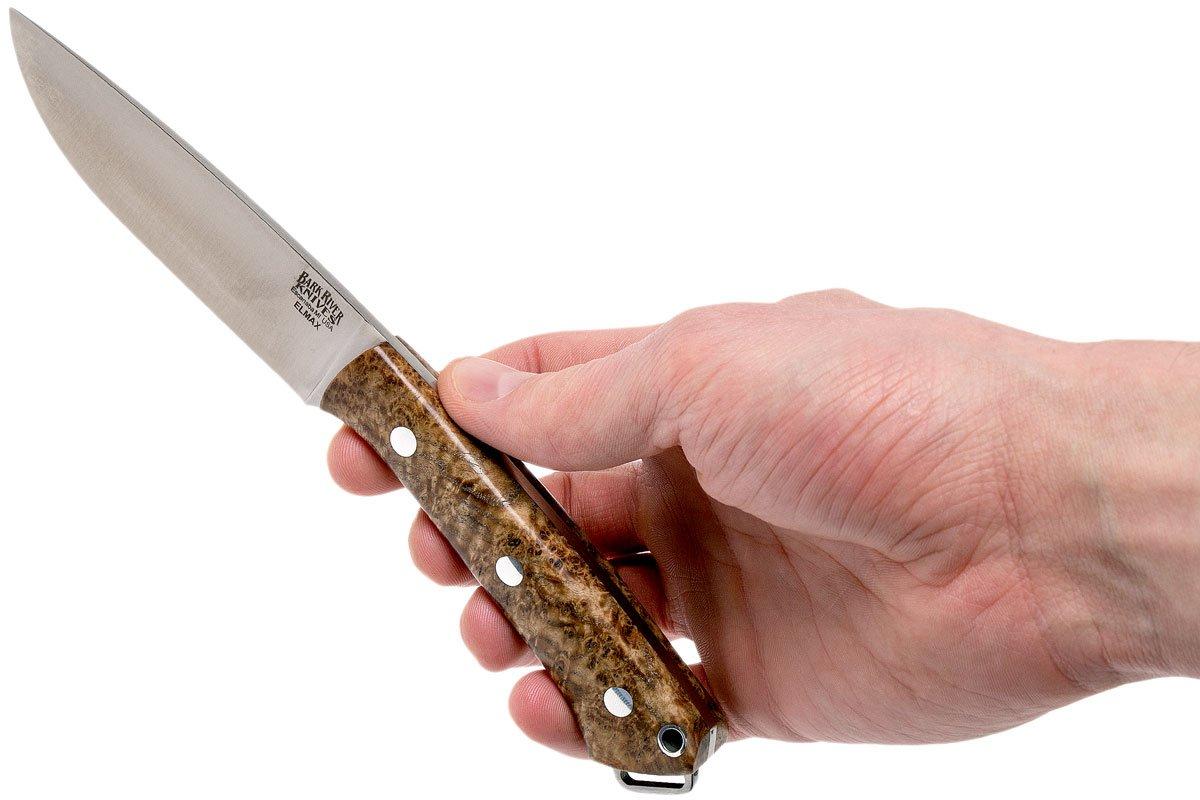 Bark River Fox River LT Elmax, Black Ash Burl | Advantageously shopping at  Knivesandtools.co.uk