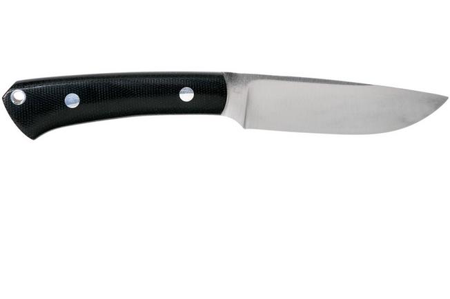 Image for Bark River Highland Special A2, Black Canvas Micarta outdoor knife
