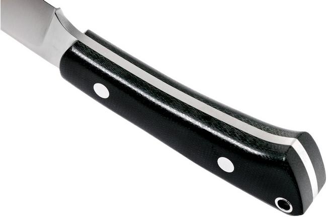 Image for Bark River Highland Special A2, Black Canvas Micarta outdoor knife