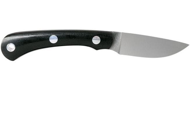 Image for Bark River Pro Scalpel II CPM154, black canvas micarta