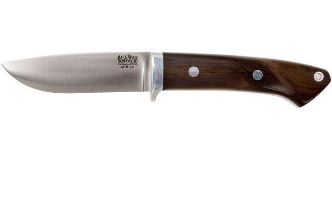 Image for Bark River Classic Drop Point Hunter CPM 3V, Macassar Ebony