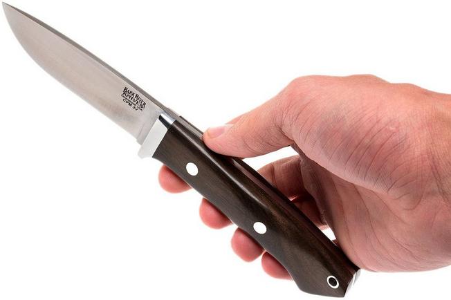Image for Bark River Classic Drop Point Hunter CPM 3V, Macassar Ebony