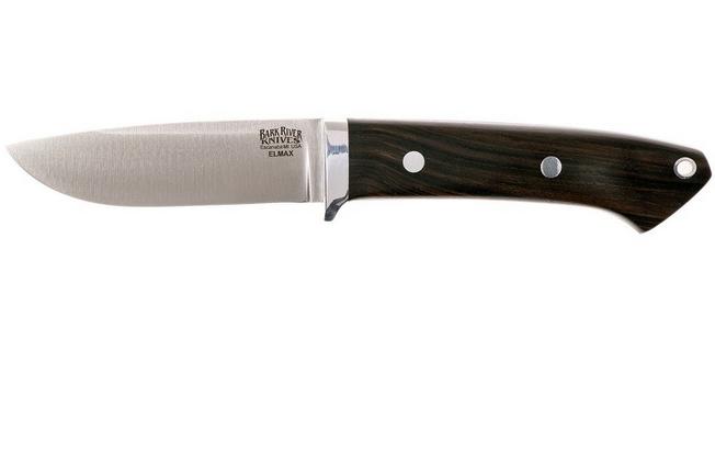 Image for Bark River Classic Drop Point Hunter Elmax, Macassar Ebony