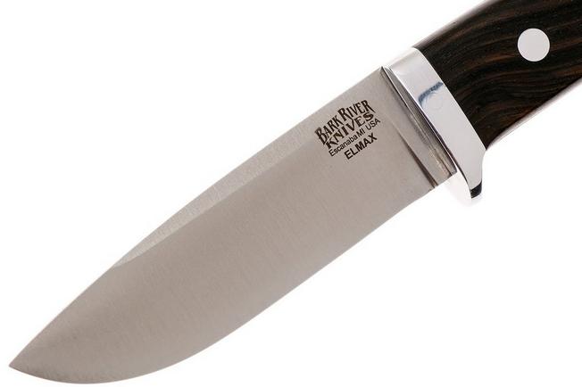 Image for Bark River Classic Drop Point Hunter Elmax, Macassar Ebony