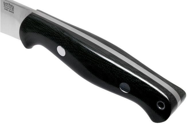 Imagen para Bark River North Country EDC 2 CPM S45VN Black Canvas Micarta cuchillo fijo