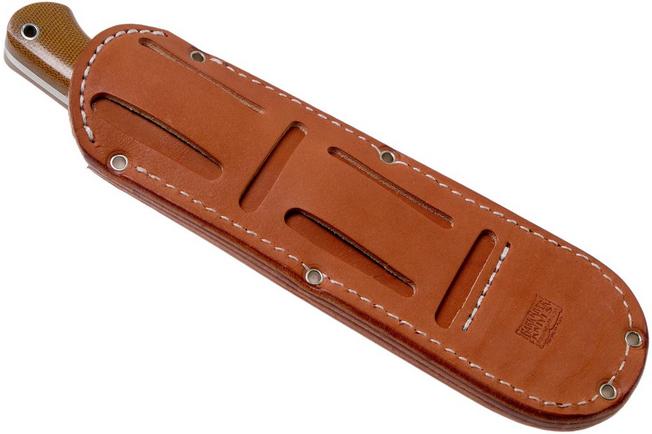 Imagen para Bark River North Country EDC 2 CPM S45VN Natural Canvas Micarta cuchillo fijo