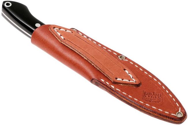 Bark River Bird & Trout CPM154, Black Canvas Micarta