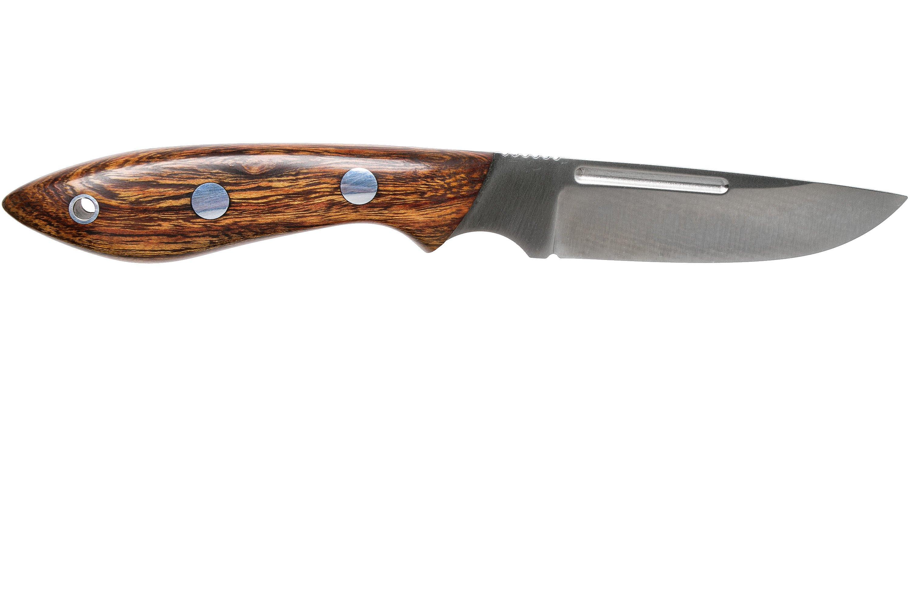 Bark River Adventurer II Elmax, Desert Ironwood fixed knife