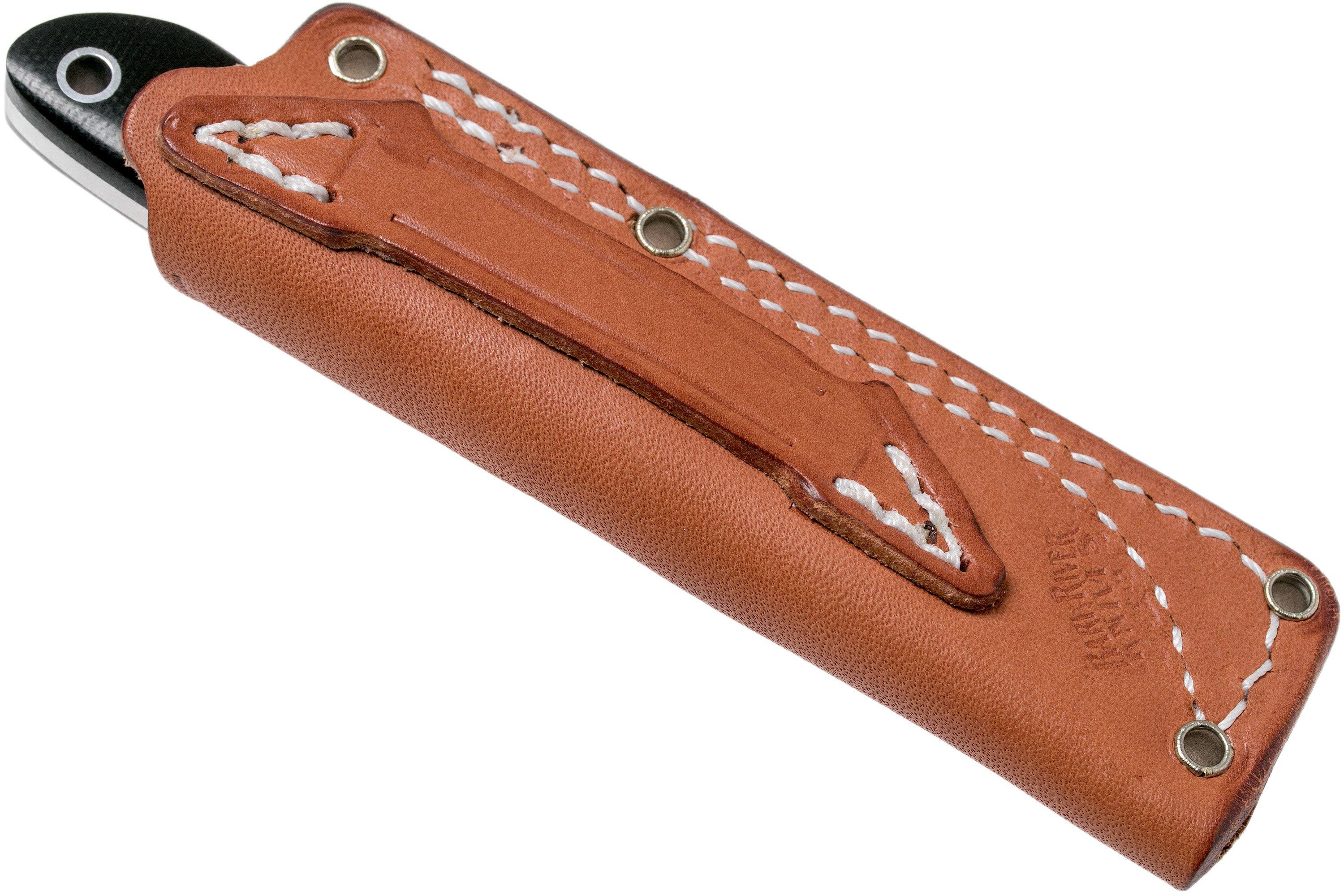 Bark River PSK Elmax Black Canvas Micarta | Advantageously