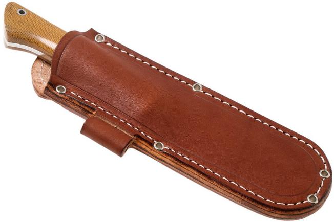 Imagen para Bark River Aurora A2 Natural Canvas Micarta, cuchillo exterior