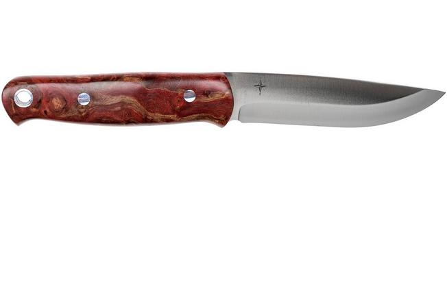 Bark River Bushcrafter II CPM 3V Hellfire Maple Burl