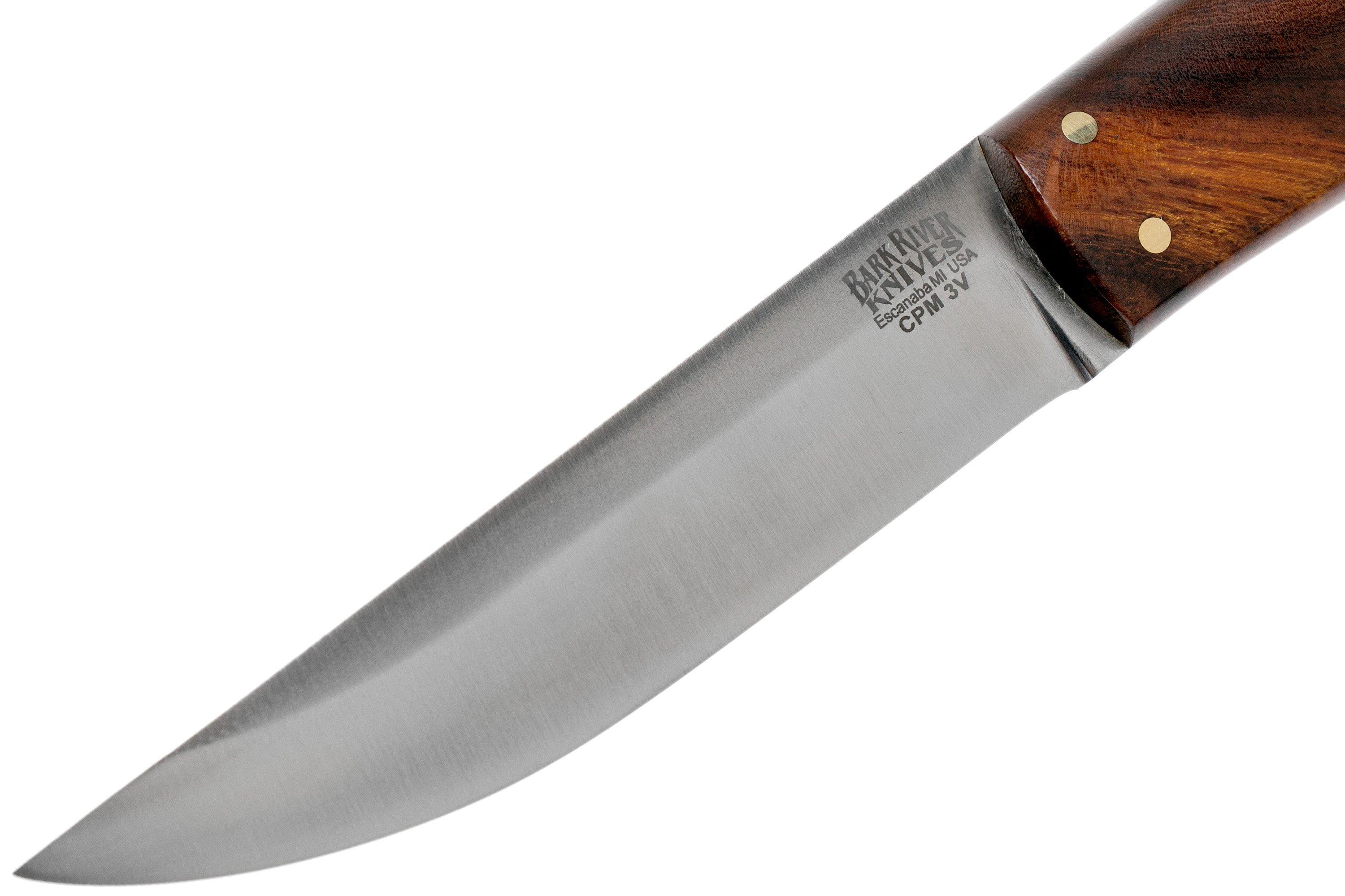 Bark River Puukko CPM 3V, Desert Ironwood puukkoknife Advantageously