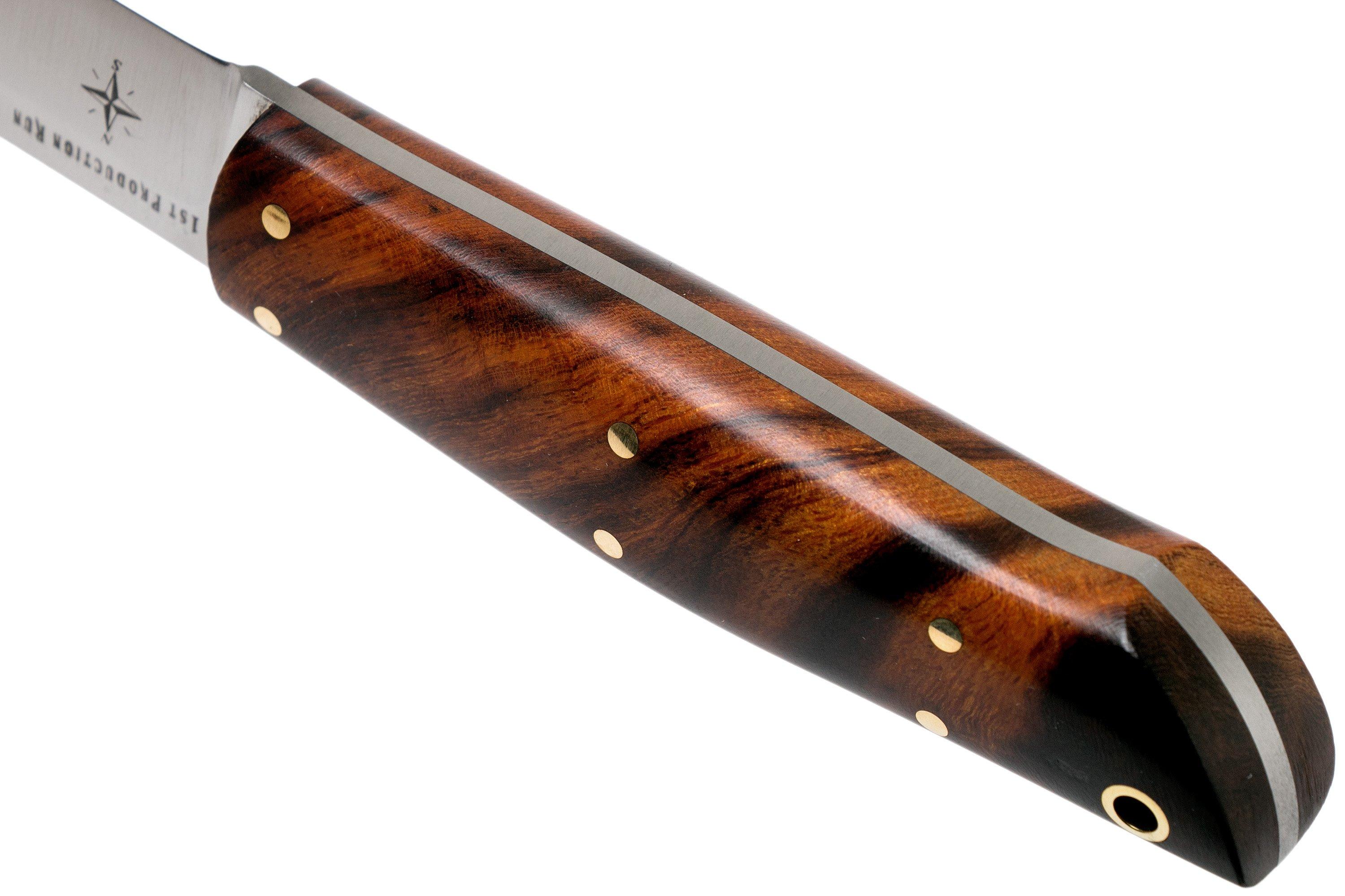 Bark River Puukko CPM 3V, Desert Ironwood puukkoknife Advantageously