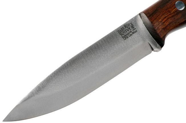 Bark River Aurora Scandi CPM Cru-Wear, Desert Ironwood, couteau