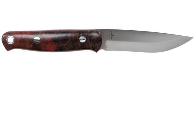 Bark River Bushcrafter II CPM 3V Hellfire Maple Burl bushcraft