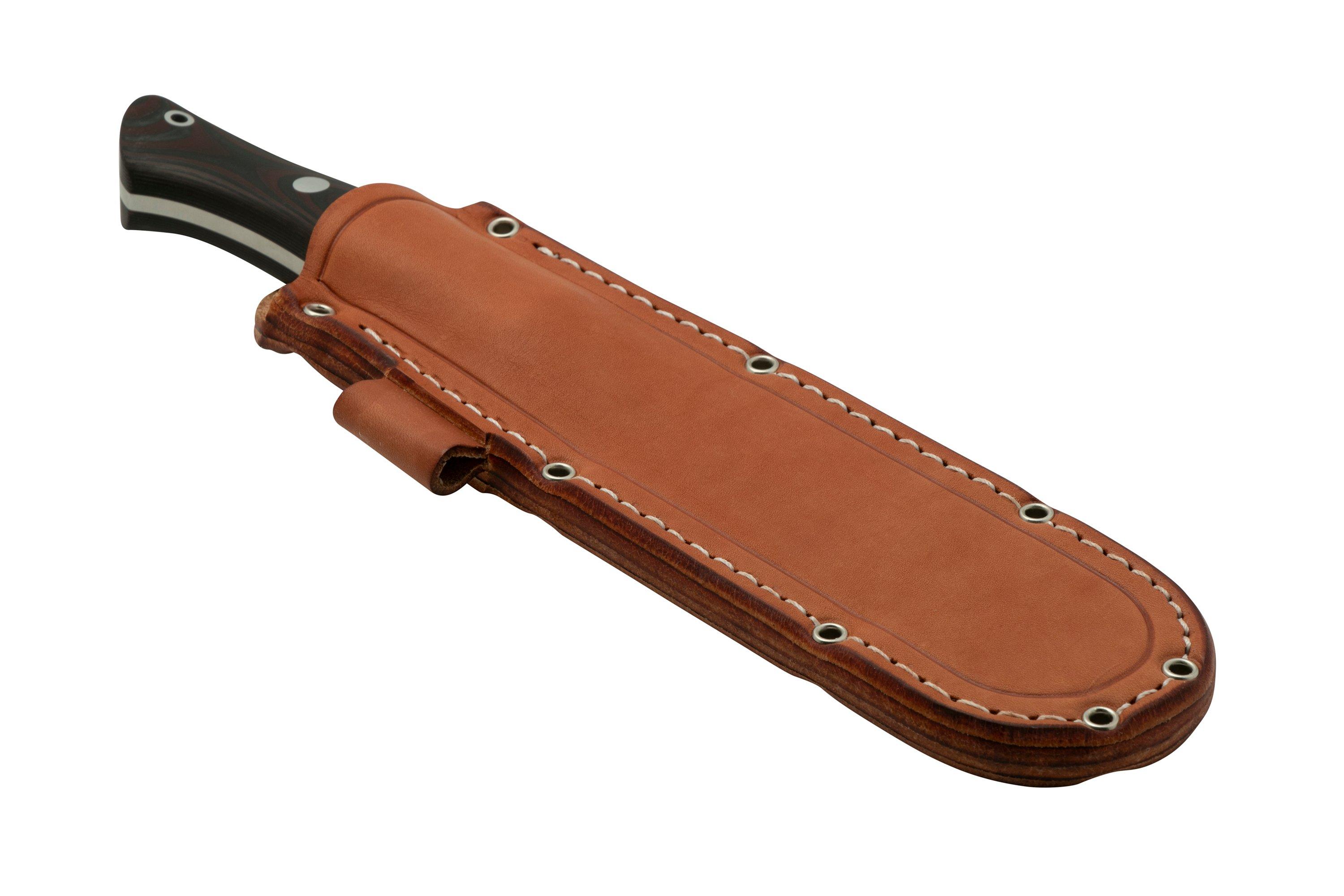 Bark River Aurora II CPM 3V Red & Black SureTouch G10, bushcraft knife