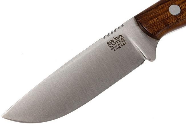 Bark River Bravo Necker II CPM 154CM, Desert Ironwood, brown 