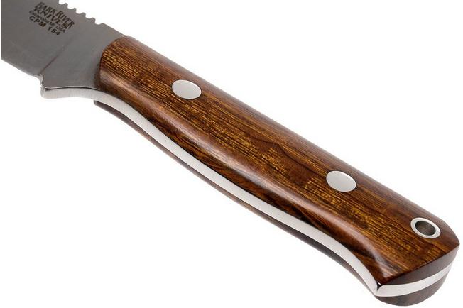 Bark River Bravo Necker II CPM 154CM, Desert Ironwood, brown 