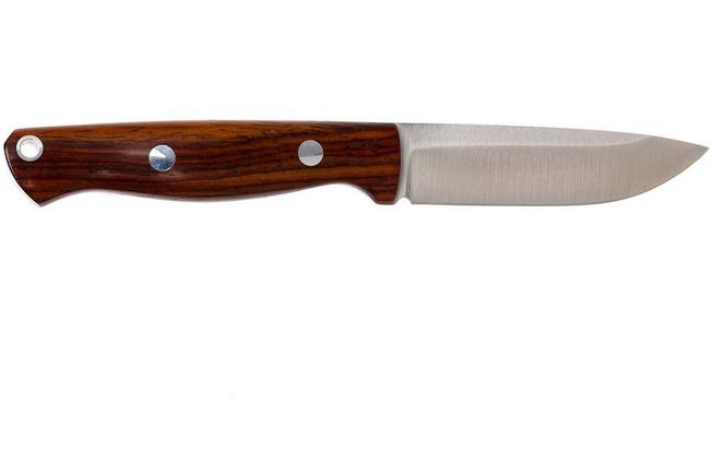 Image for Bark River Bravo EDC A2 rampless Hunter Version, Cocobolo, brown sheath