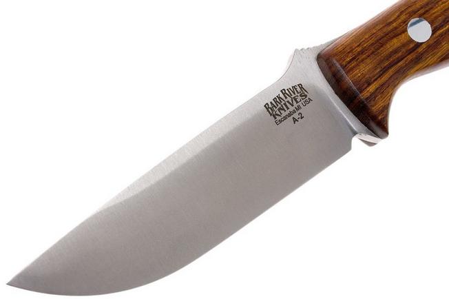 Image for Bark River Gunny A2, light desert Ironwood, brown sheath