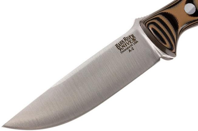 Image for Bark River Gunny A2, Urban Camo G10, brown sheath