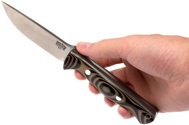 Image for Bark River Gunny A2, Urban Camo G10, brown sheath