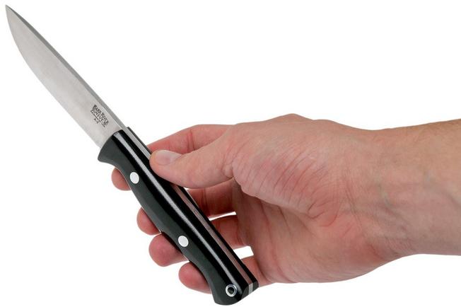 Image for Bark River - Gunny Hunter A2 Black Canvas Micarta