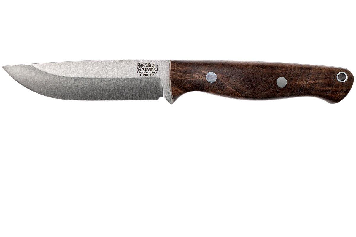  Peak - BARK バークリバー GUNNY SCANDI CPM-3V Bark River Gunny Scandi CPM 3V, American Walnut, brown